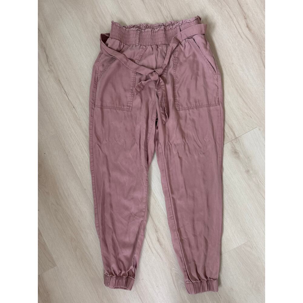 Abercrombie & Fitch Pink Lightweight Jogger Pants, Size M